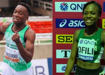 World Athletics U-20: Nigeria third on medals table after Onwuzurike, Ofili win gold, bronze