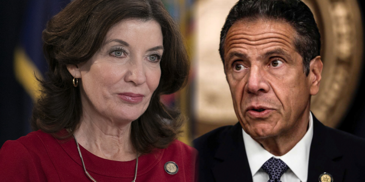 New York welcomes first female governor Kathy Hochul as disgraced Cuomo resigns