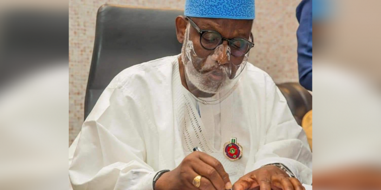 JUST IN: Akeredolu signs anti-open grazing law in Ondo