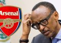 Rwanda President Paul Kagame criticises Arsenal mentality amid poor performance