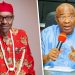 Uzodinma hails Buhari for ending IPOB agitation in Imo