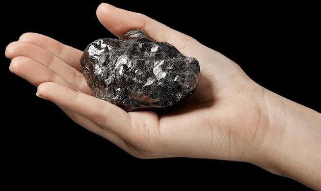 Uncut diamond, at 1,175-carats, is third largest in world