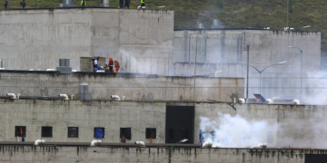 Twenty-four inmates killed, 42 wounded in prison uprising