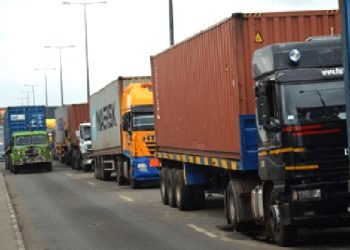 Police Assault: Truck drivers block Yola-Gombe highway