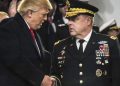 U.S. Army four star general in firing line