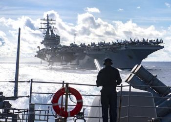In show of support, U.S. warships sail through Taiwan Strait