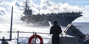 In show of support, U.S. warships sail through Taiwan Strait