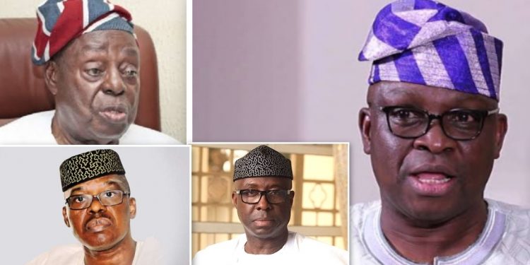 Ekiti honours Afe Babalola, Adebayo, Fayose, 45 others, for contributions to state