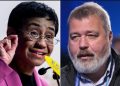 Russian, Philippines journalists win 2021 Nobel Peace Prize