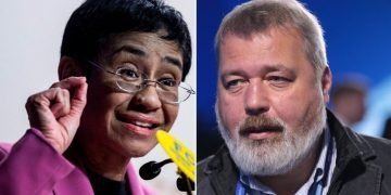 Russian, Philippines journalists win 2021 Nobel Peace Prize