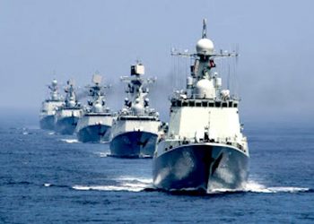 Russia, China hold naval patrol off Japan