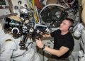 First movie in space filmed by Russians in Space Station