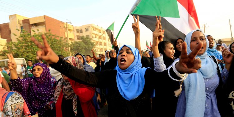 In Sudan, thousands call for return of military rule