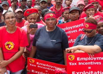 Workers march across South Africa over job losses, corruption