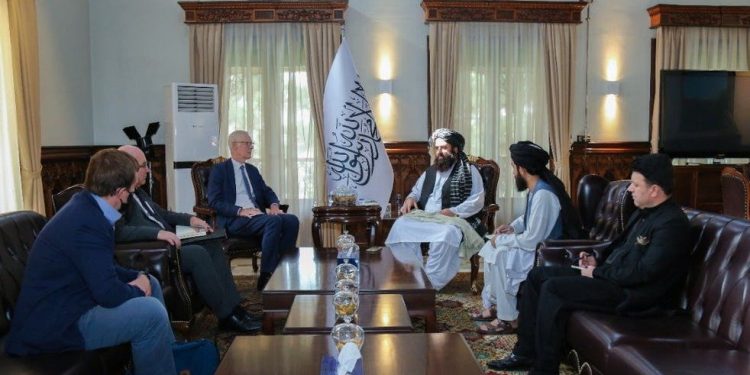 UK government officials hold talks with Taliban in Kabul