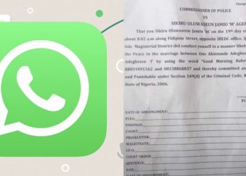 Police file criminal charges against man for calling married woman ‘babe’ on WhatsApp