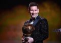 Messi wins Ballon d’Or for record seventh time