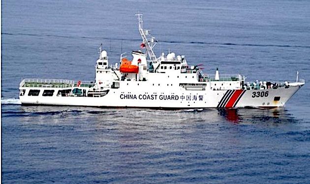 China blocks Filipino ships, fires water cannons in South China Seas