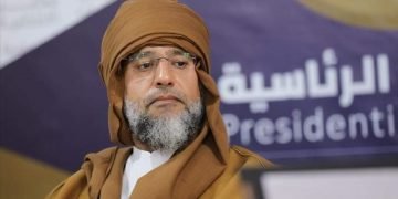 Gaddafi’s son registers to run in Libya’s presidential election