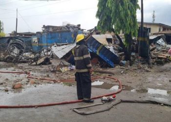 Deadly explosion: Over 1,000 shops shut in Ladipo spare parts market