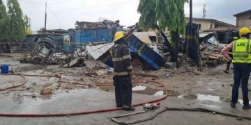 Deadly explosion: Over 1,000 shops shut in Ladipo spare parts market