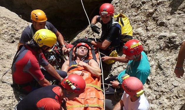 Trapped for 54 hours, man rescued from British cave