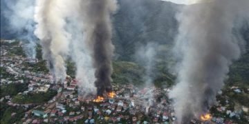 Myanmar army retaliates, destroys hundreds of houses in Chin
