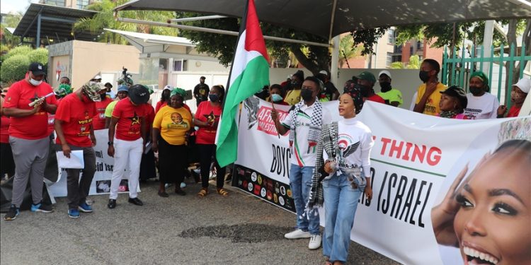South African protesters demand boycott of Miss Universe pageant in Israel