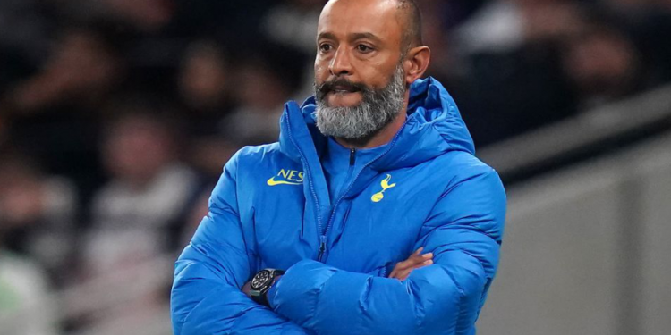 Tottenham sacks Nuno Santo after four months in charge