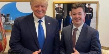 Teenage shooter Rittenhouse meets with former President Trump