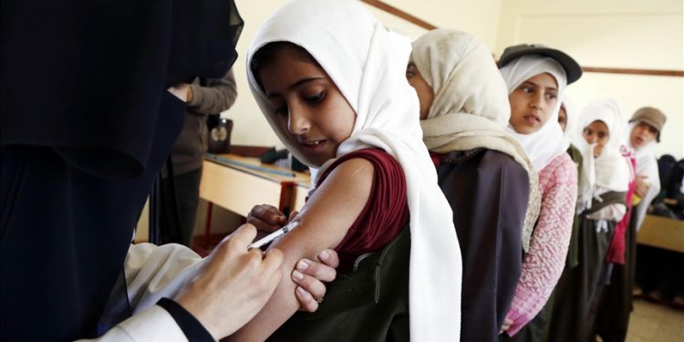 Pandemic threatens global progress against measles, say health bodies