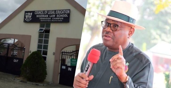 Even slaves should not attend Yenagoa campus of Nigerian Law School: Wike