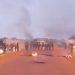 Two killed in clash with French military convoy