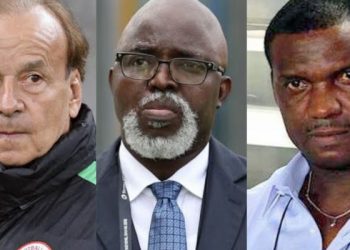 NFF confirms Gernot Rohr’s sack; appoints Eguavoen Super Eagles coach