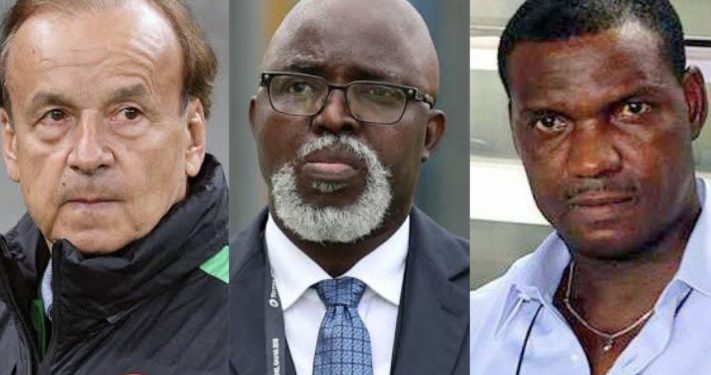 NFF confirms Gernot Rohr’s sack; appoints Eguavoen Super Eagles coach