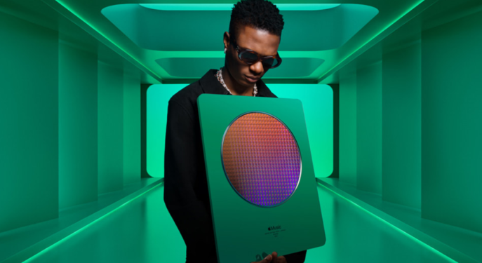Wizkid crowned African artiste of the year by Apple