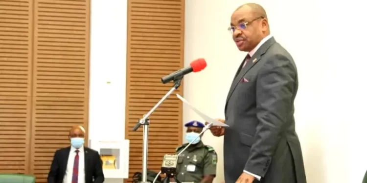 Gov Emmanuel swears in new judges