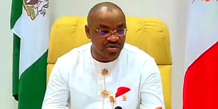 Governor Emmanuel signs 2022 Appropriation Bill of N586.9bn