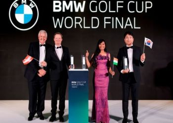 Team Russia wins the BMW Golf Cup World Final in Dubai