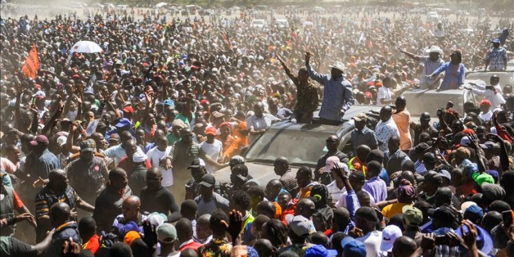 Kenyan opposition leader threatens nationwide protests over high cost of living