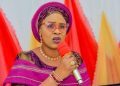 Ekiti governor’s wife begs market women to reduce food prices