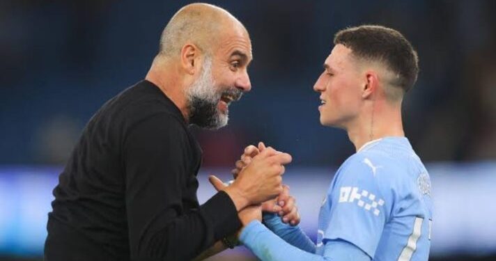 Foden now world class player, says Pep Guardiola