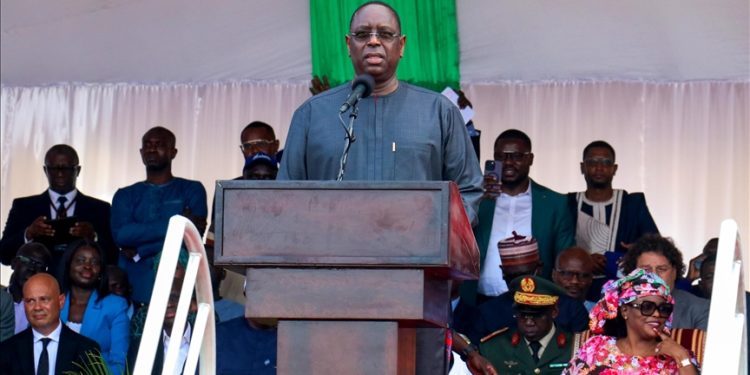 Senegal’s president says he will step down on April 2
