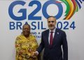 Turkish, South African foreign ministers discuss bilateral ties, regional issues