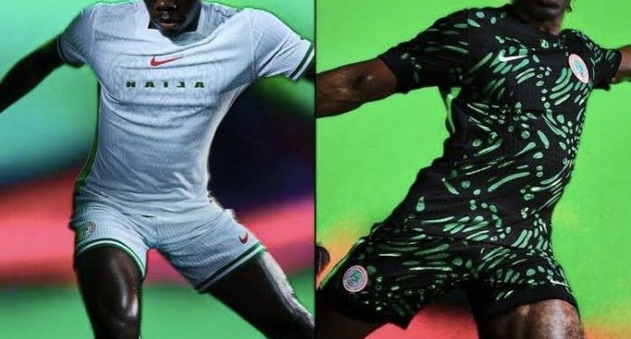 Nike unveils new Super Eagles home, away kits; makes major changes