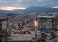 Iftar time during holy month of Ramadan heralded with fireworks in Kosovo’s city of Prizren