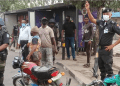 Police disperse hoodlums as Lagos task force demolishes illegal structures in Lekki