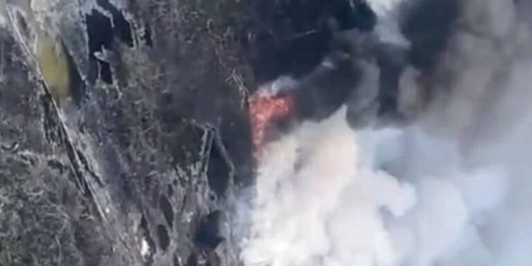 Military airstrikes destroy illegal refining sites in Rivers