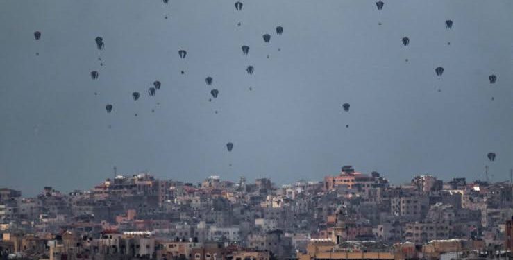 Israel-Hamas war: U.S. official rejects claims that U.S. airdrop killed civilians