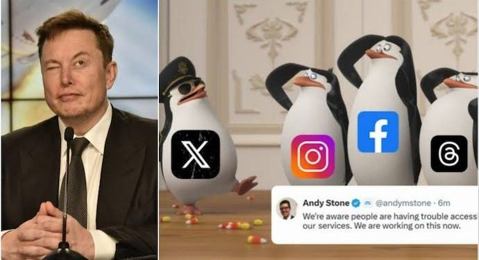 Elon Musk throws shade at Meta after Facebook, Instagram, Threads suffer global outage